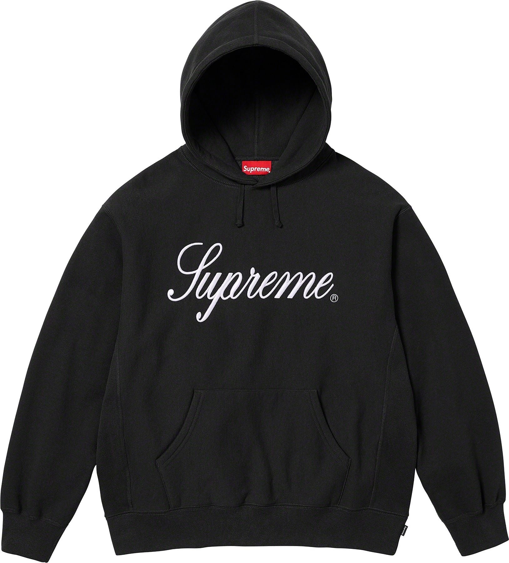 Raised Script Hooded Sweatshirt view 14
